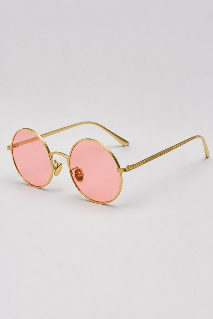 Men's sunglasses with a round fit | Metal frames and a classic vintage retro design