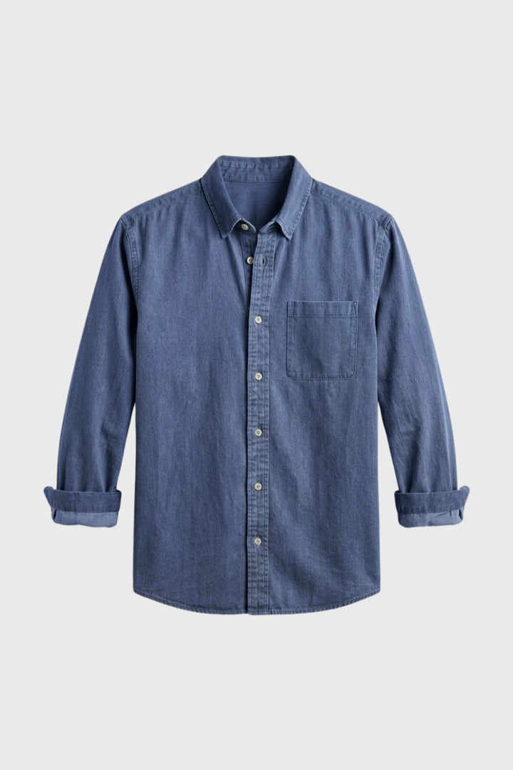Relaxed-Fit Men’s Shirt | Long Sleeves | Versatile Style