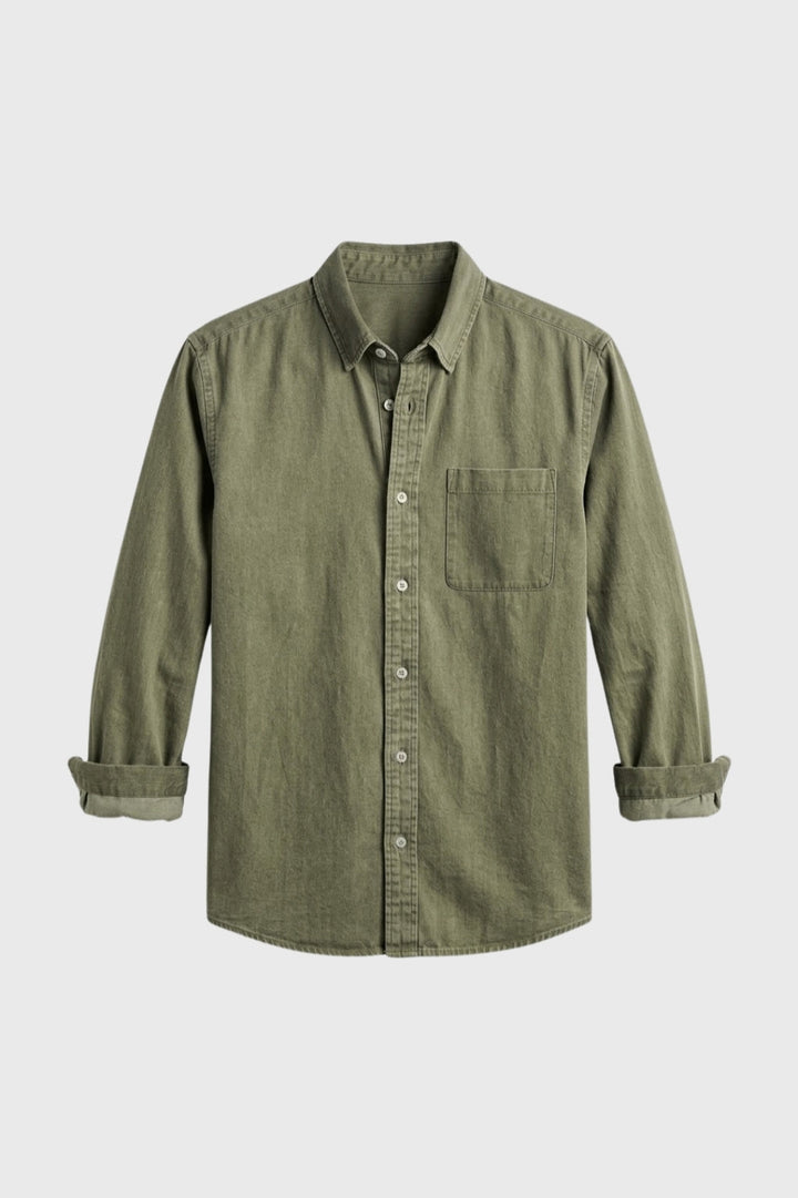 Relaxed-Fit Men’s Shirt | Long Sleeves | Versatile Style
