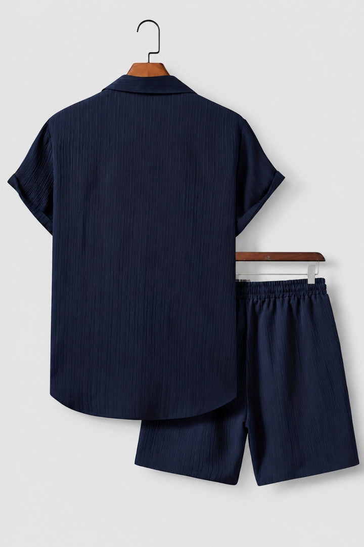 Men's Set | Oversized | Short-Sleeve Button-Down | Summer