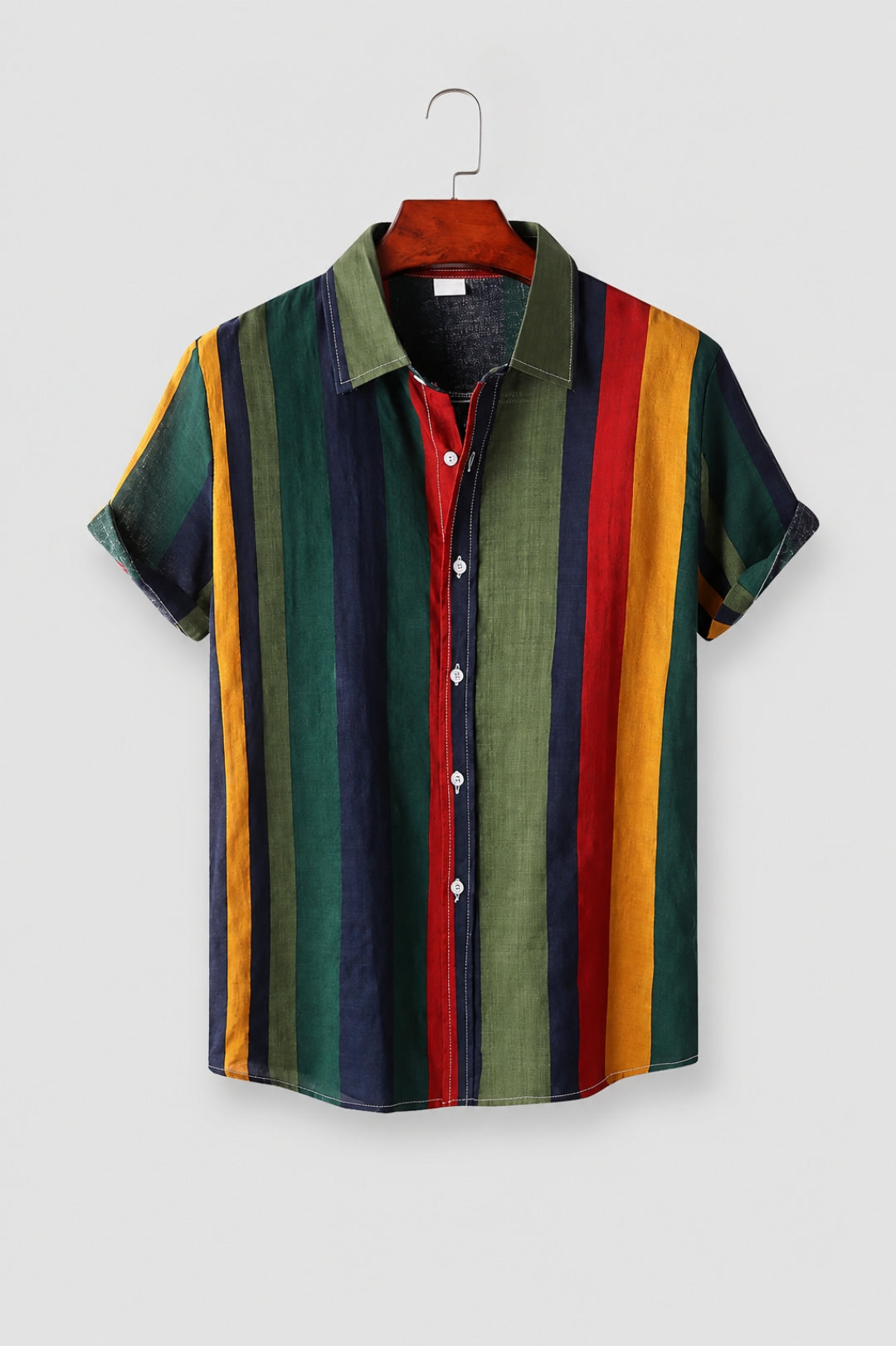 Men's Shirt | Navy Stripes | Resort Chic | Summer