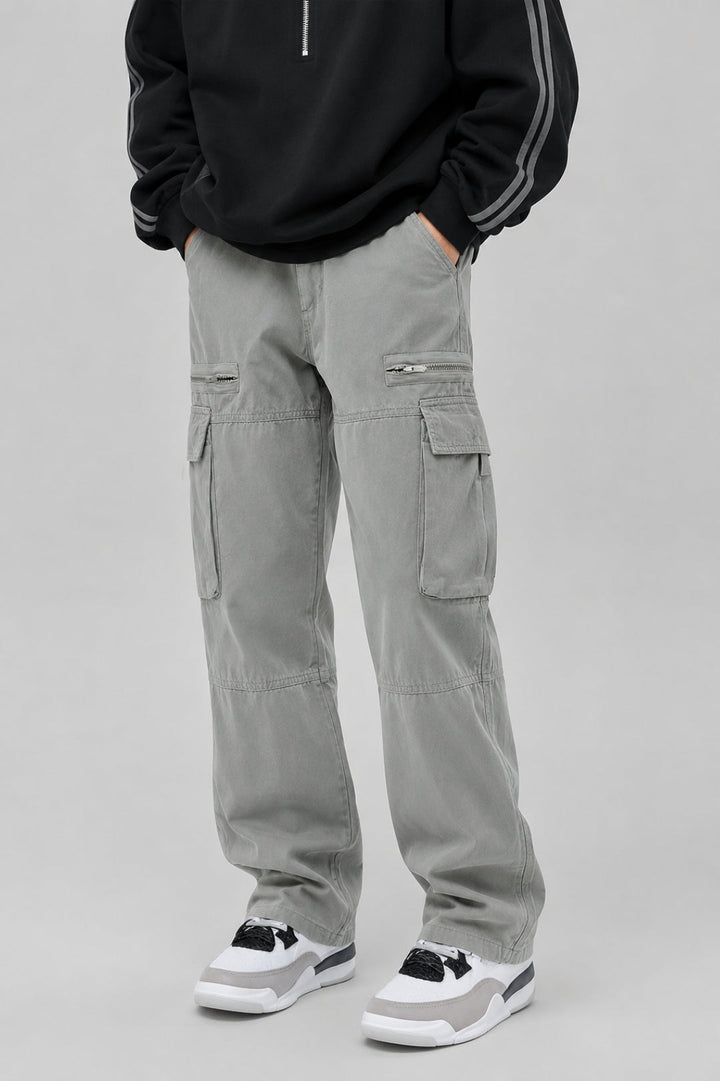 Men's Cargo Pants | Drawstring & Flap Pockets