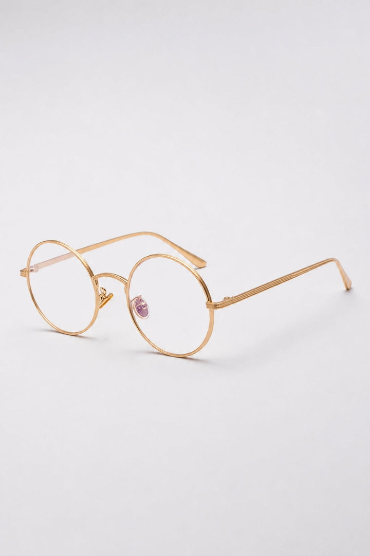 Men's sunglasses with a round fit | Metal frames and a classic vintage retro design