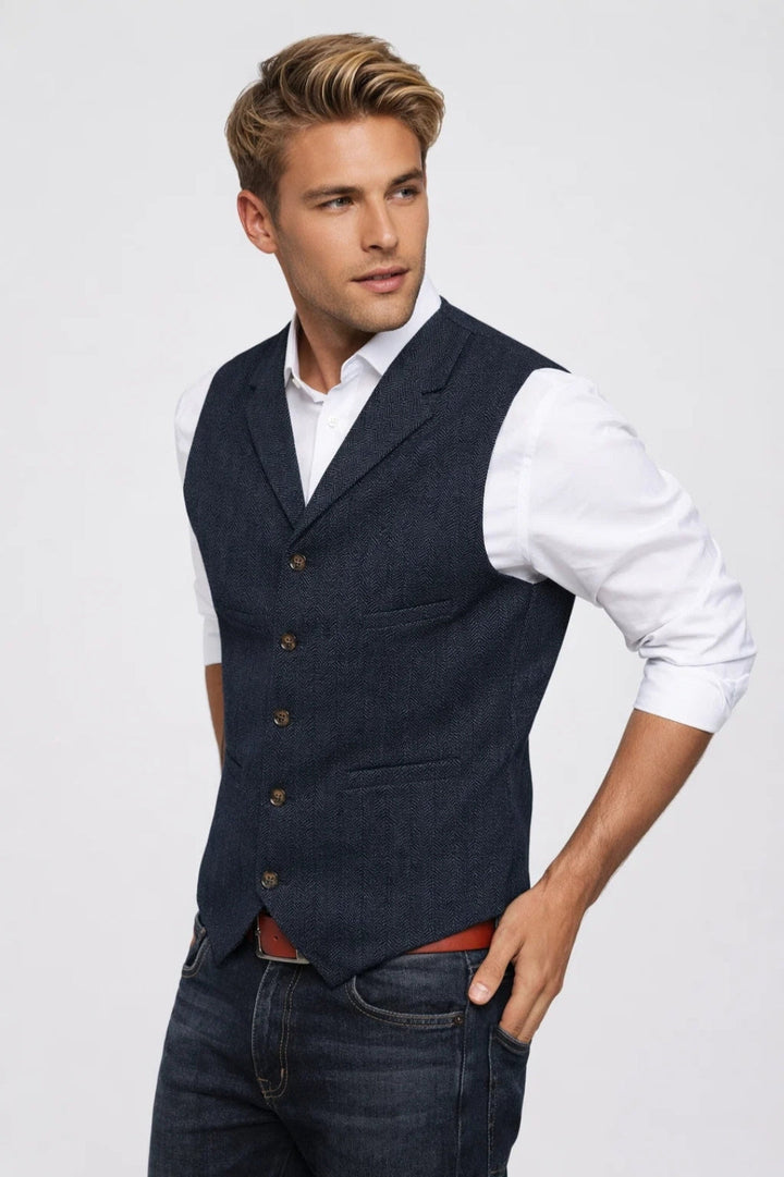 Men's Vest | Elegant Fit | Casual Suit Style