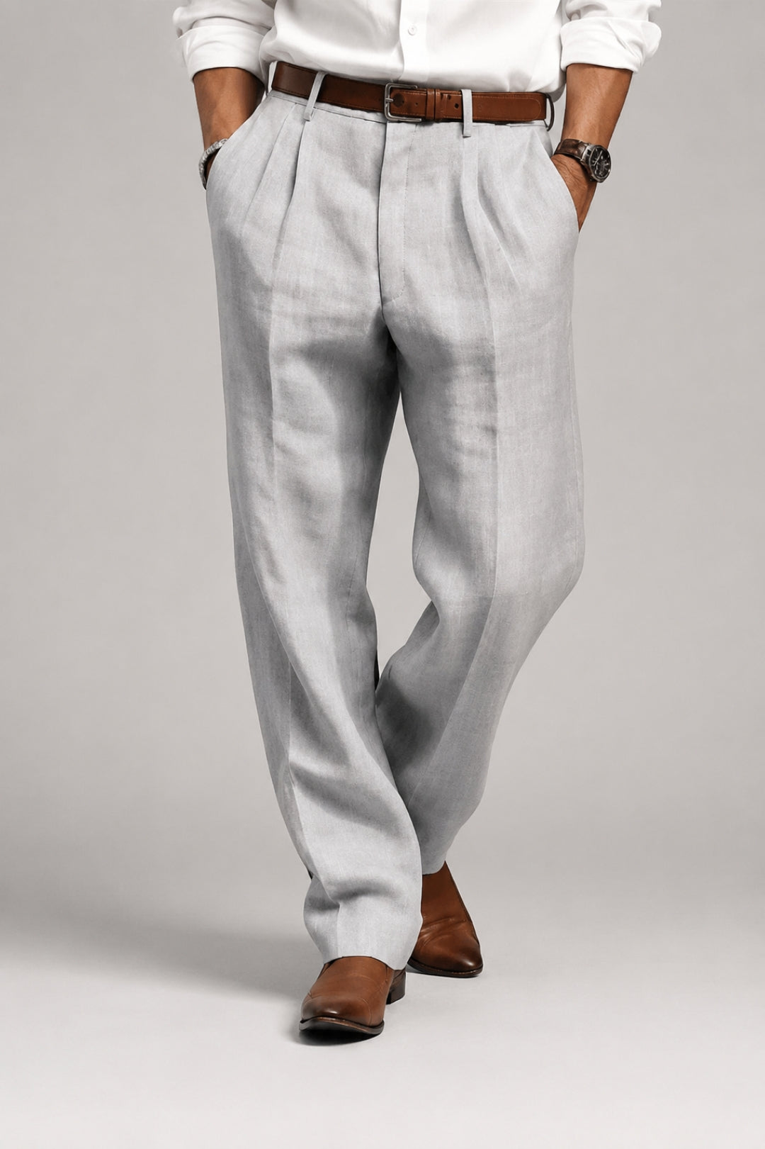 Men's Casual Pants - Straight Leg & Loose Fit - Everyday Loungewear Bottoms