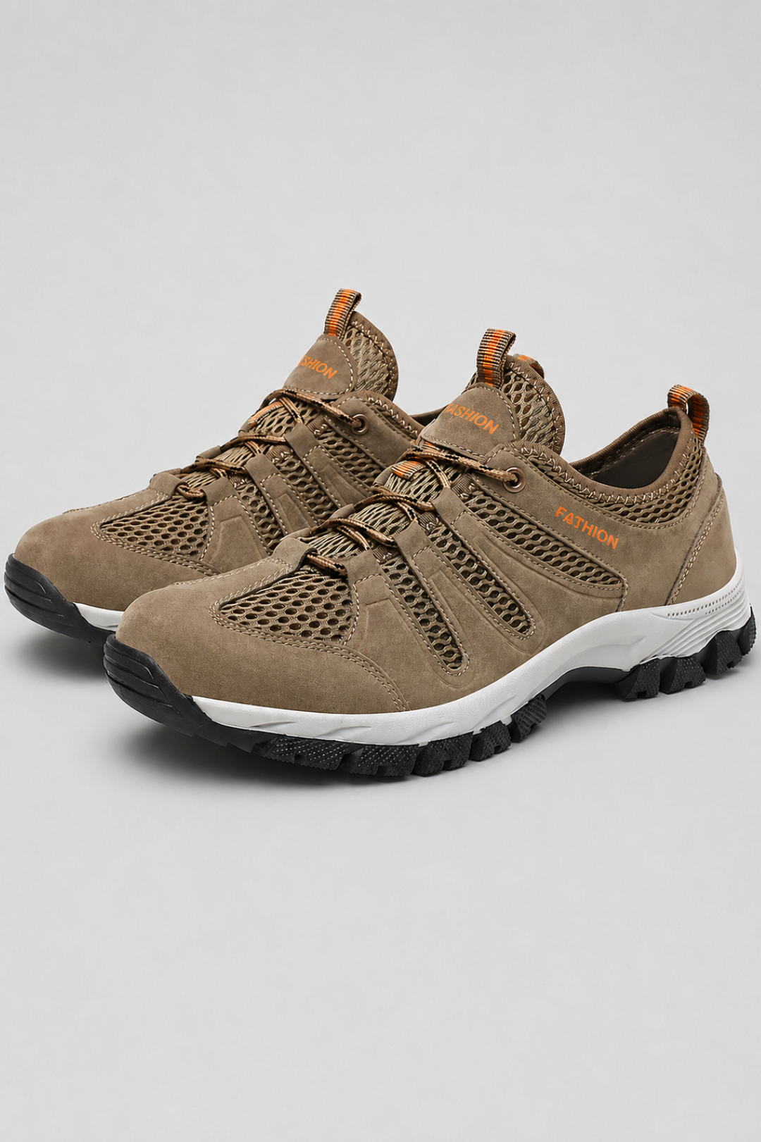 Women's Comfort Fit Sneakers - Breathable Mesh with Quick Lace & Non-Slip Sole
