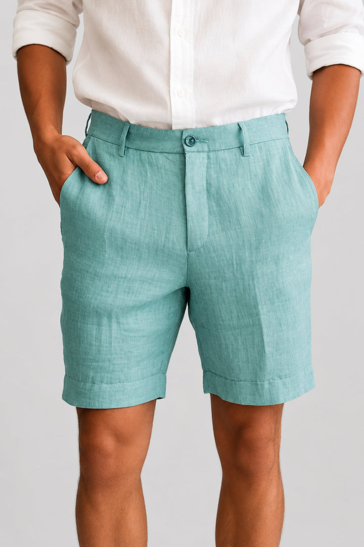 Men's Shorts | Straight | With Button | Summer