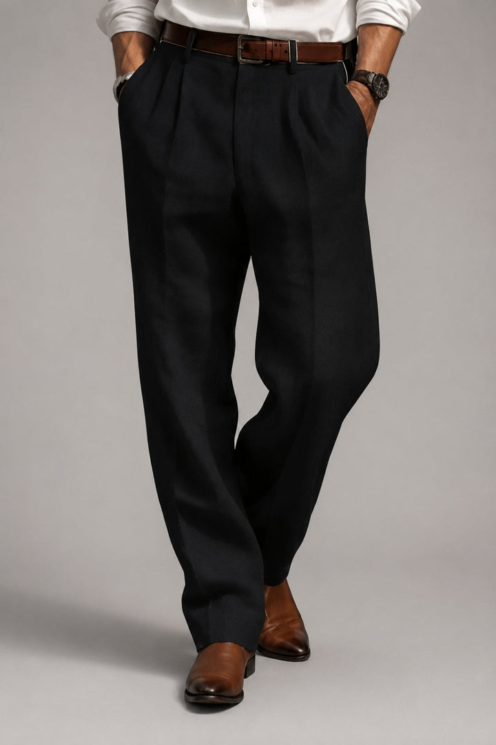 Men's Casual Pants - Straight Leg & Loose Fit - Everyday Loungewear Bottoms
