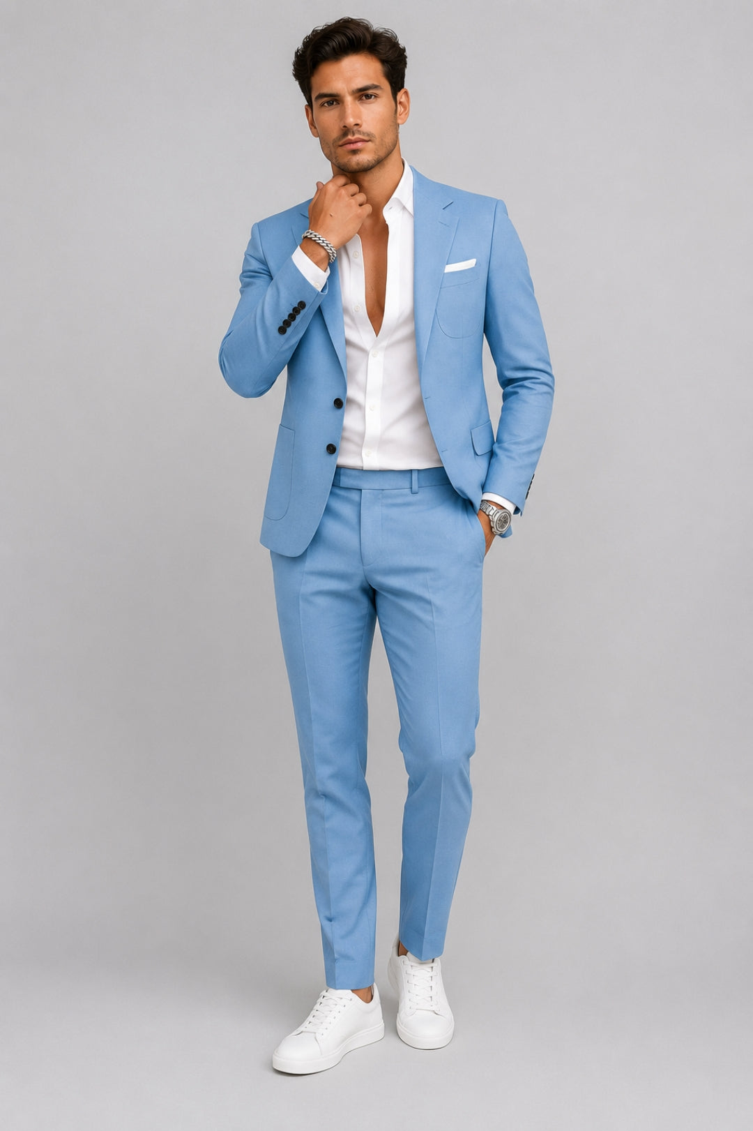 Men's Set | Lightweight Suit Look | Men's Fashion