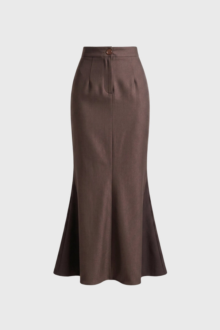 Women's White Maxi Skirt - Flowy & Elegant