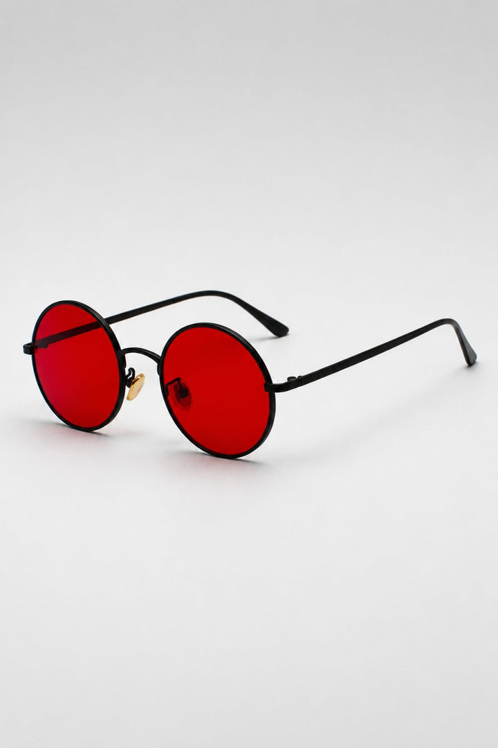 Men's sunglasses with a round fit | Metal frames and a classic vintage retro design
