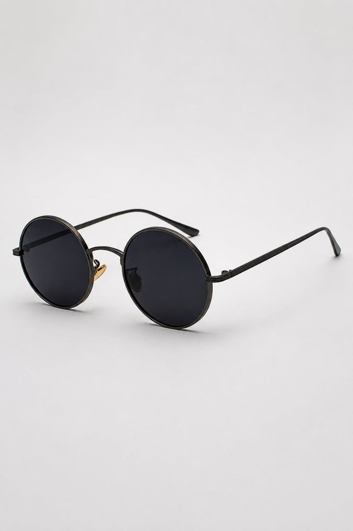 Men's sunglasses with a round fit | Metal frames and a classic vintage retro design