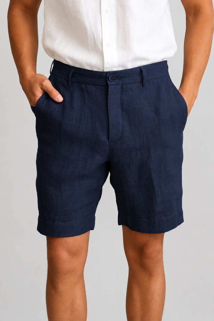 Men's Shorts | Straight | With Button | Summer