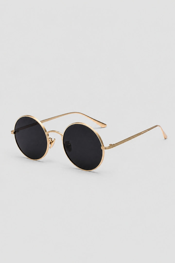 Men's sunglasses with a round fit | Metal frames and a classic vintage retro design