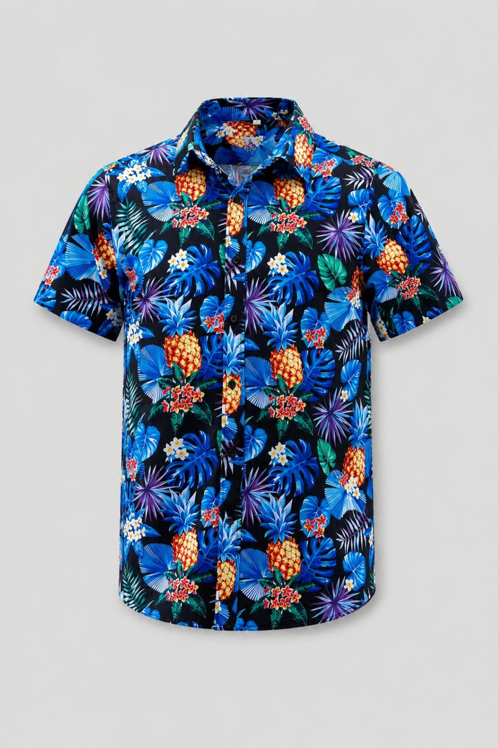 Men's Shirt | Hawaiian Print | Resort Style | Summer